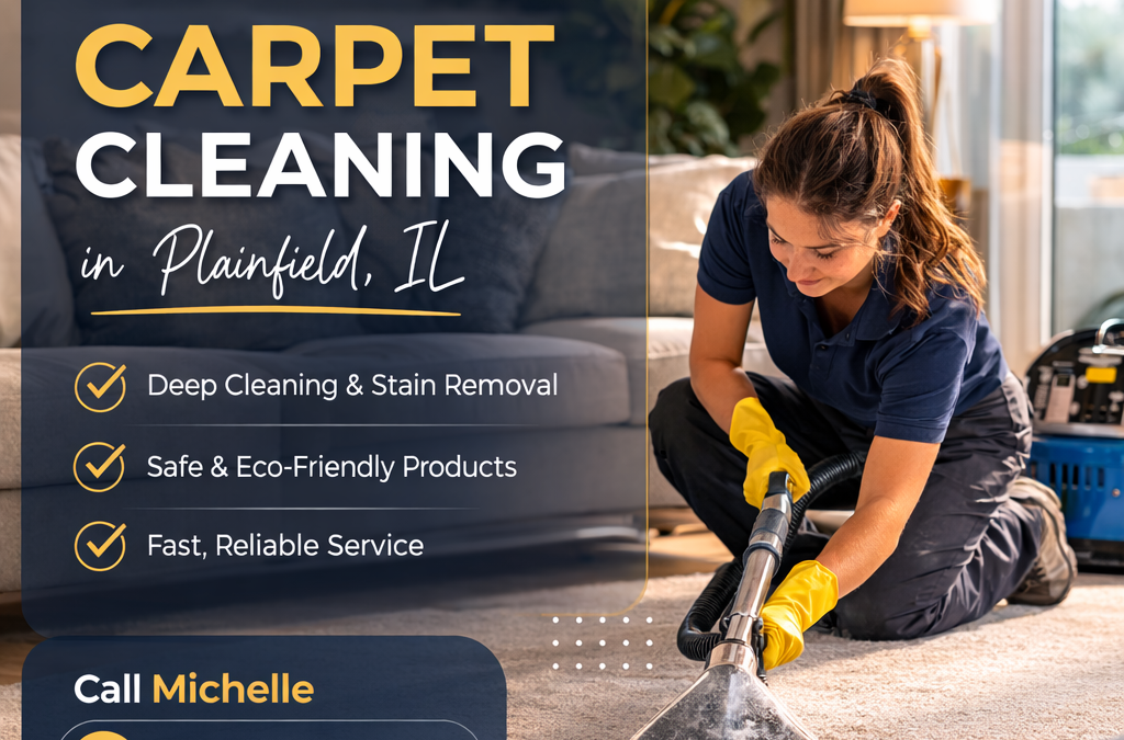 Carpet Cleaning in Plainfield, IL: Refresh, Restore, and Protect Your Home or Business with Detail Cleaning M&M