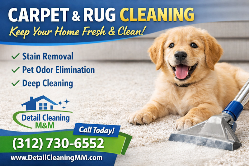 Carpet Cleaning Tips for Households in Plainfield, IL