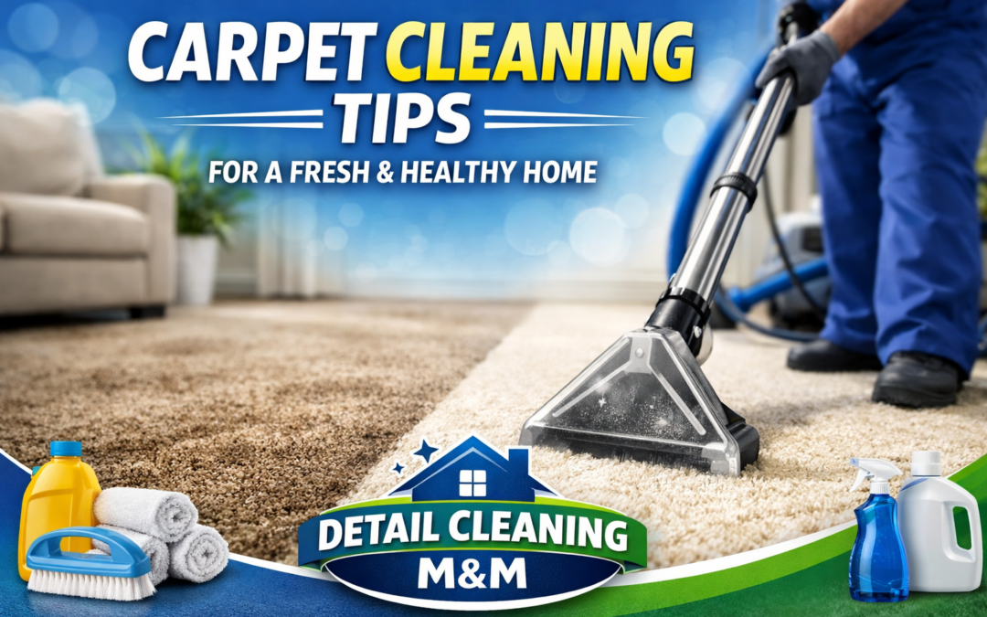 Carpet Cleaning Tips for a Cleaner, Healthier Home