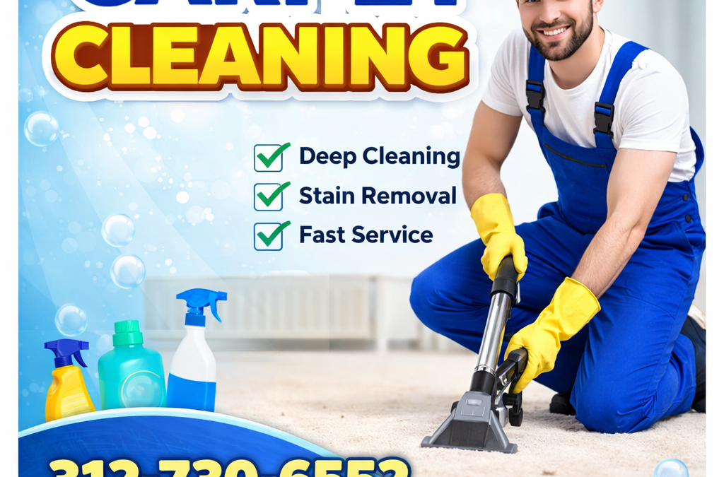 Professional Carpet Cleaning in Naperville and Aurora, Illinois