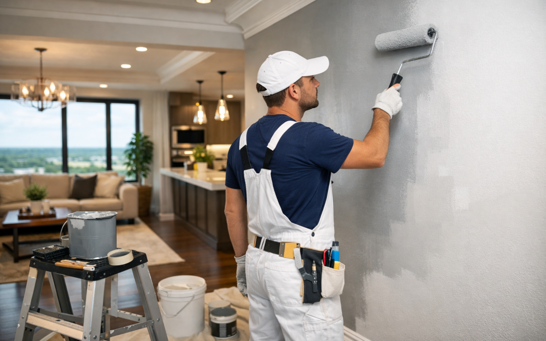Interior House Painting Services in Plainfield, Naperville, Aurora, Bolingbrook, and Oswego, IL
