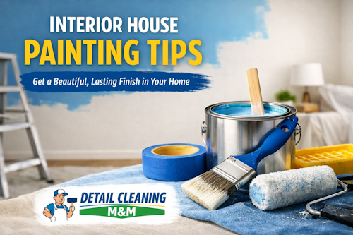 Interior House Painting Tips: How to Get a Beautiful, Lasting Finish in Your Home